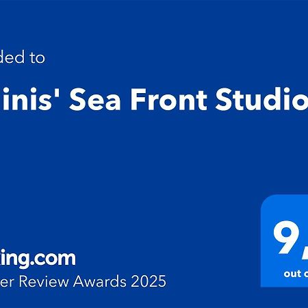 Galinis' Sea Front Studios Nea Kallikrateia Esterno foto