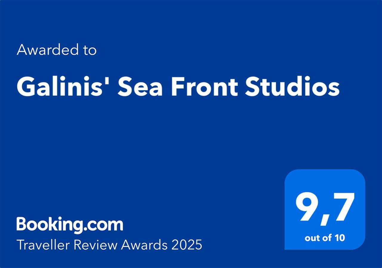 Galinis' Sea Front Studios Nea Kallikrateia Esterno foto